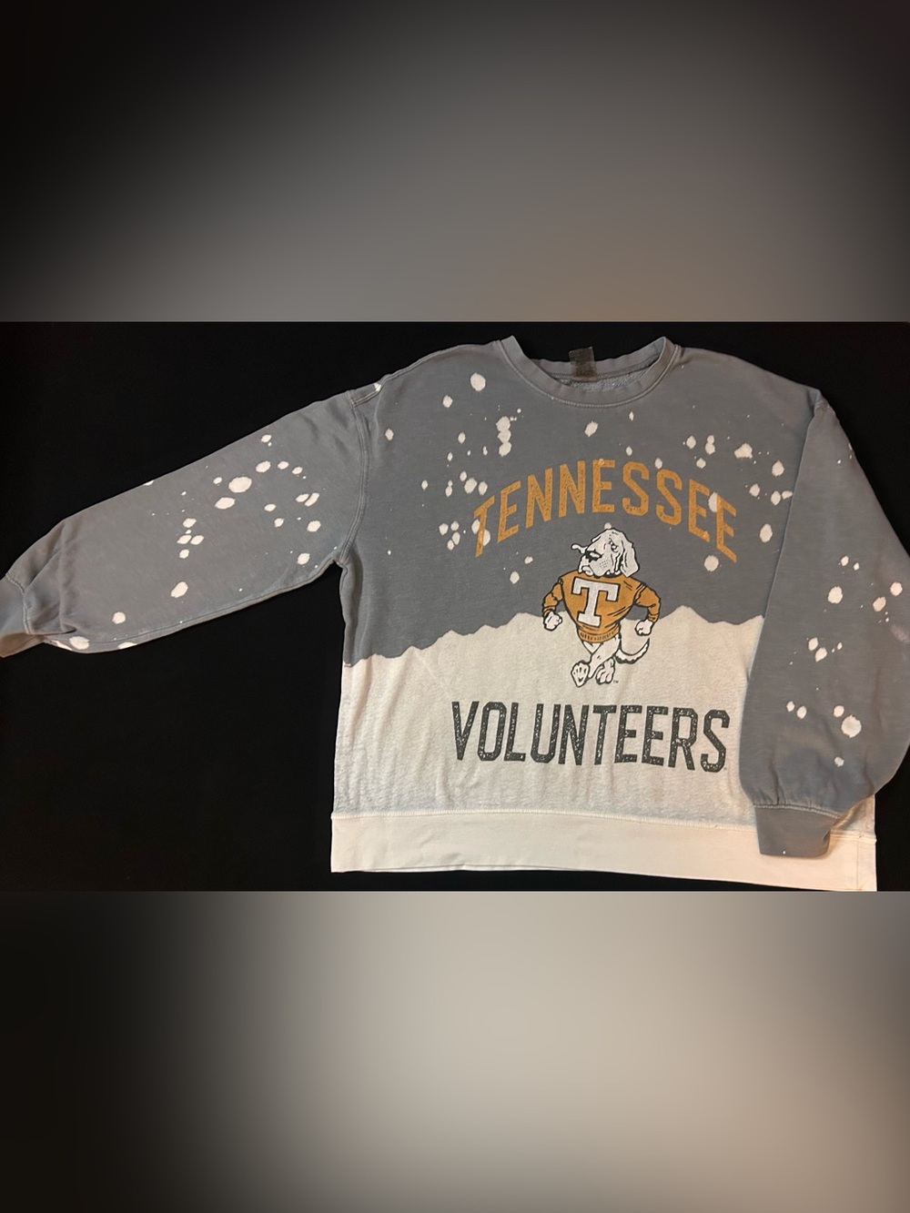 Tennessee Volunteers Gray & White Crewneck Sweatshirt XL